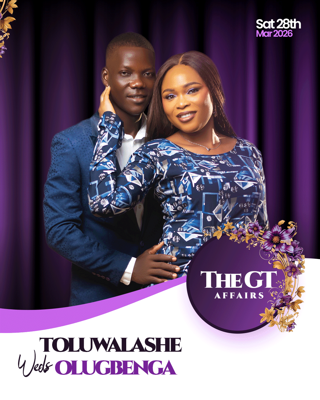 Portrait of Toluwalashe and Olugbenga